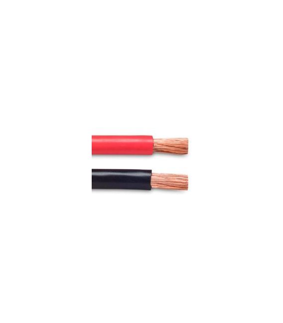 Lier kabel zwart-rood, 10(2) voor connector