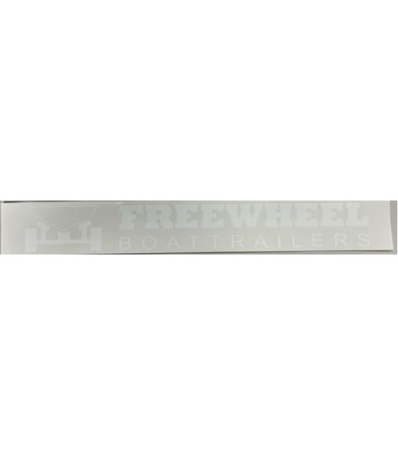 Sticker Freewheel transparant
