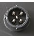 Aspöck Multipoint 4 met 5 pins bajonetaansluiting.